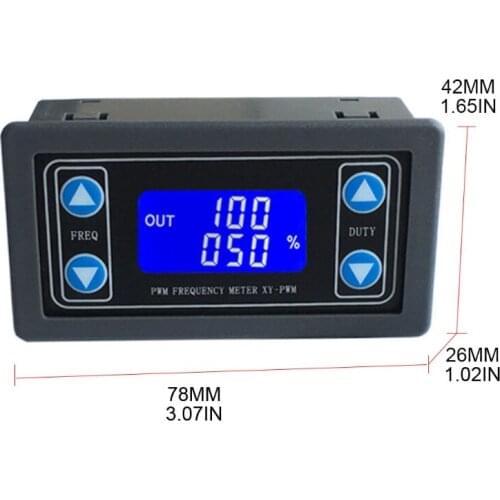 P82C 1HZ-150KHZ PWM Pulse Frequency Duty Cycle Adjustable Module Signal Generator