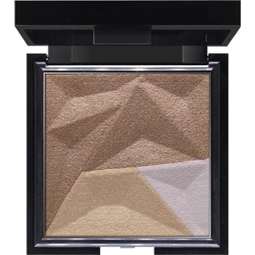 Highlighter Palette Bronzer Highlight Shimmer Body Glitter Brighten Skin Highlighter 4 Colors Cosmetic
