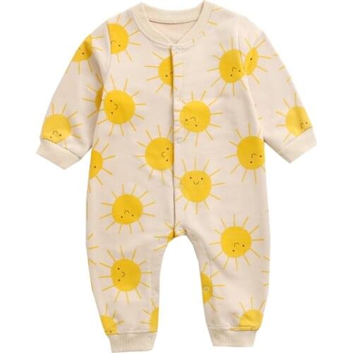 Animal Romper Baby Clothes Newborn Long Climbing One-piece Spring and Autumn Baby Clothes Cartoon Long Sleeve Climbing