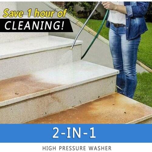 Sprinkler Misting Gardening Tool High Pressure Power Washer Spray Gun Nozzle Watering Syste With Handle Water Spray Gun 2 In 1