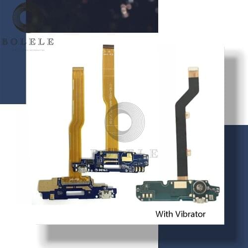 Charger Plug Board For ZTE Voyage 4 Blade A610 USB Charge Port Dock Connector Charging Flex Cable Microphone Vibrator Repair