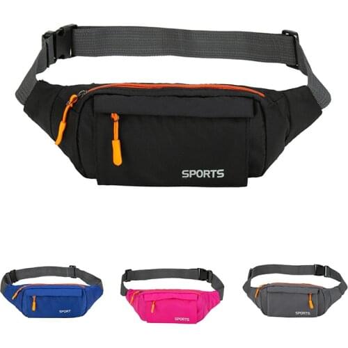 Running Waist Bag Mens Sports Waist Packs Outdoor Belt Bag Riding Mobile Phone Fanny Pack Gym Belt Bags Waterproof Running Bag