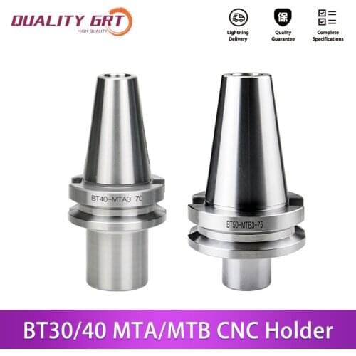 Q.Grt Morse CNC Tool Holder BT30 BT40 MTA1 BT40 MTA2 MTA3 MTA4 45L 90L 120L Morse Taper Holder MTA/MTB Morse Taper drill bit