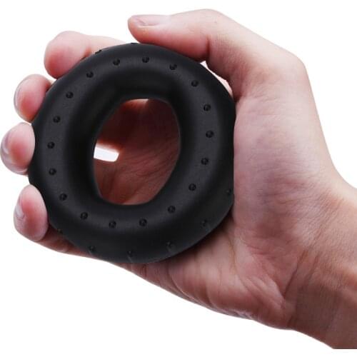 Silicone Hand Strengthener O Hand Gripper Carpal Expander Forearm Heavy Grip Training Digiflex Muscle Power Workout Alpha Gripz