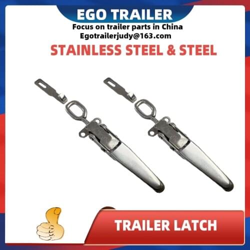 EgoTrailer 2pcs Trailer latch stailess trailer lock trailer parts accessories