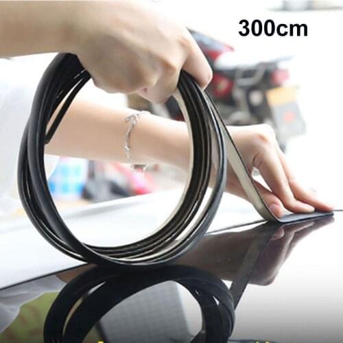 300cm Car Door Scratch Protector Strip Sealing Guard Trim Auto Door Edge Sticker Decoration Car Door Edge Protector Seal Strip