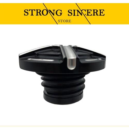 Motorcycle CNC Accessories Black/Chrome Gas Tank Cap Billet Aluminum For Harley sportster XL 883 1200 48 1996-2014