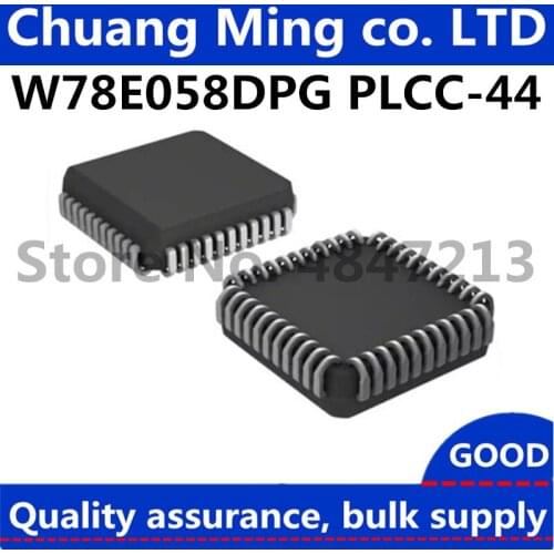 Free Shipping 50pcs/lots W78E058DPG W78E058 78E058 PLCC-44 In Stock