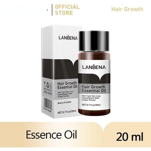 Fast Powerful Hair Growth Essence Products Essential Oil Liquid Treatment Preventing Hair Loss Hair Care Andrea 20ml