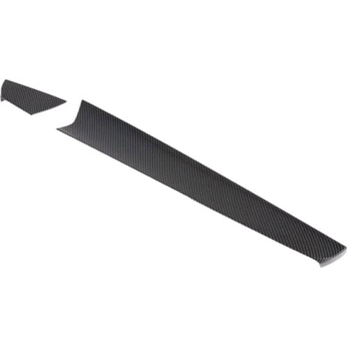 For Hyundai Palisade 2020 2PCS Carbon Fiber ABS Car Dashboard Trim Console Panel Molding Cover Accessories Car Styling