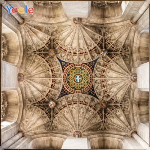 Yeele Landscape European Style Church Interior Roof hotography Backdrops Personalized Photographic Backgrounds For Photo Studio