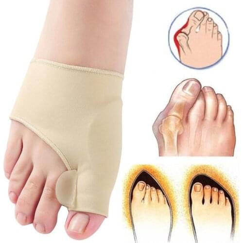 Bunion Corrector Hallux Valgus Foot Pedicure Sock Bone Thumb Toe Separators Correction Splint Foot Straightener Updated Version