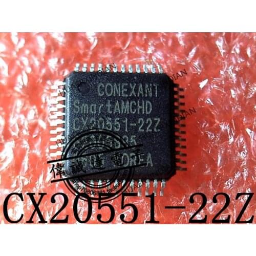 1Pieces new Original CX20551-22Z T LQFP48 In stock real picture