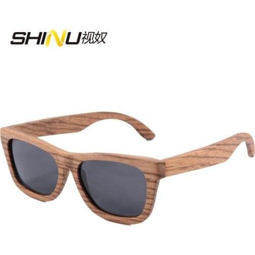 Retro Wood Sun Glasses fashion new wood sunglasses Vintage polarized eyewear 6135