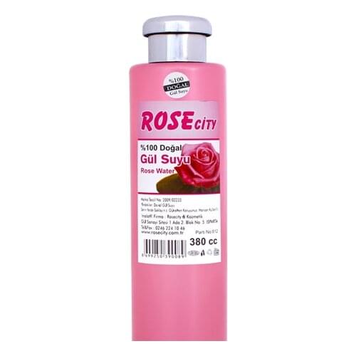 Rose City 380 ml Pure Natural Turkish Rose Water