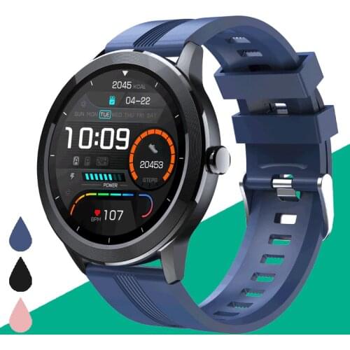Ym13 Sports Smart Watch Bluetooth Call Waterproof Smartwatch Body Temperature Monitor Blood Pressure For Huawei Phone