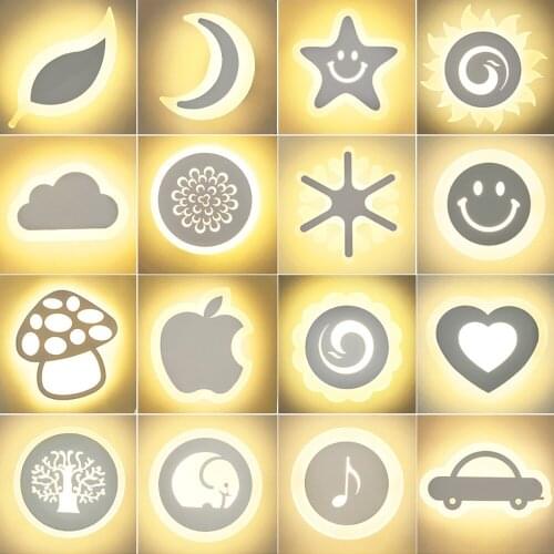 Nordic Clouds LED Wall Lamps Childrens Room Modern Wall Lights Sconce Kids' Bedroom Decoration Lighting