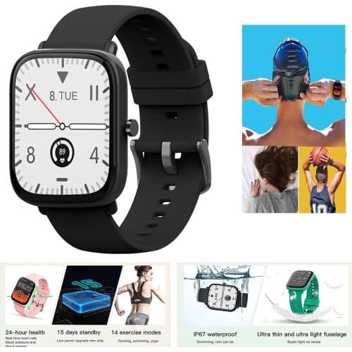 Smart Watch Large Screen Pedometer Multi-Sports Clock Waterproof Sport Fitness Tracker Health Sleep Monitor Digital Wristwatch