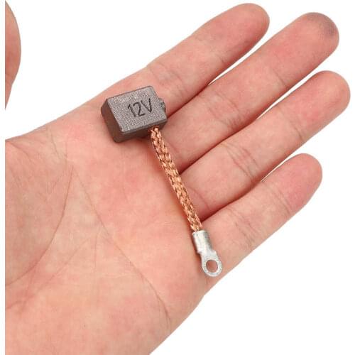 2PCS Boat Electric Propeller Carbon Brush Spring Replacement Inflatable Boat Marine Motor Accessory