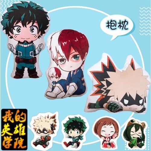 40CM Anime My Hero Academia character Plush Pillow Doll toys Gift