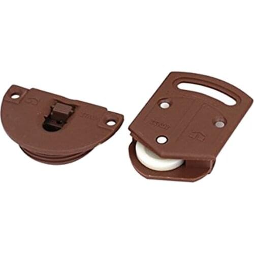 5 set furniture sliding door roller Wardrobe Roller for Sliding Door Gear Track Panel Internal Kit