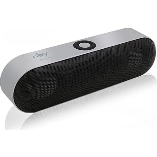 NBY-18 Mini Wireless Bluetooth Speaker Portable Speaker Sound System 3D Stereo Music Surround Support TF AUX USB