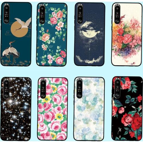 For Sony Xperia 5 / 5 II Case Silicone Soft TPU Phone Case For Sony Xperia 1 / 1 II / 10 II Back Cover for Xperia 1 III / 10 III