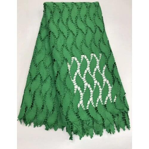 Color Lace Fabric African French Guipure Cord Lace Fabrics Nigerian Lace Fabrics African Tulle Lace Fabric for Party Dress