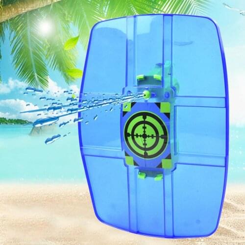 21cm Childrens Shield-shaped Water Spray Toys Outdoor Water Spray Toys Outdoor Party Games Beach Party Supplies