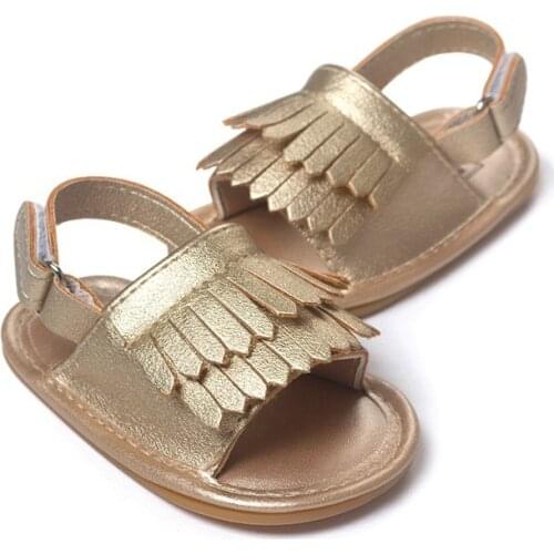 Baby Cloth shoes Rubber Soft Baby Shoes 0-1-2 Years Toddler Shoes 0-6-12 Months Princess Shoes Summer