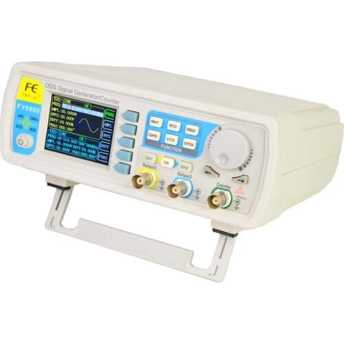FY6800 dual channel DDS Function Arbitrary Waveform Generator / pulse source / frequency counter