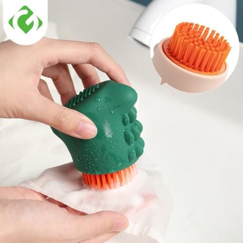 Multi-functional Shoes Brush Sneaker Boot Shoes Brushes Cleaner Strong Plastic Household Laundry Cleaning Accessories Random