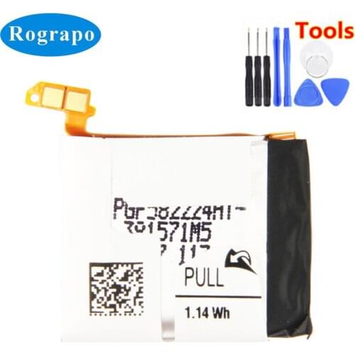 New 300mAh Li-Polymer Replacement Battery For Samsung Gear 2 SM-R381 R381 R380 Neo SM-R380 Smartwatch Original Accumulator