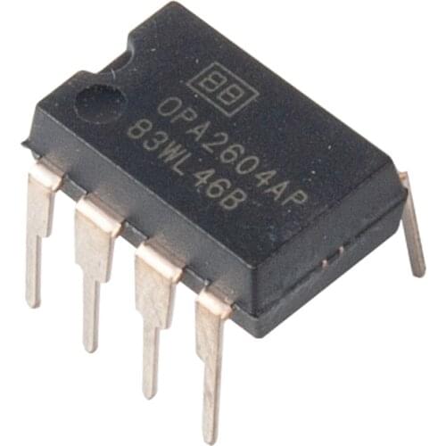 New original American BB TI OPA2604AP DIP8 straight plug fever audio dual op amp upgrade 5532