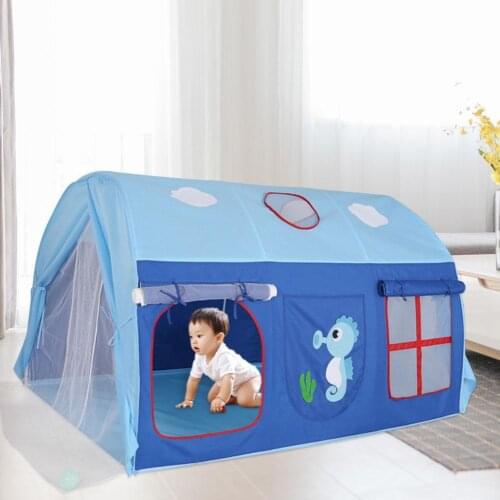 Outdoor game fun Children Indoor Play House Tunnel Baby Household Toy Separate Bed Artifact Boy Girl Child Tent Barraca Infantil
