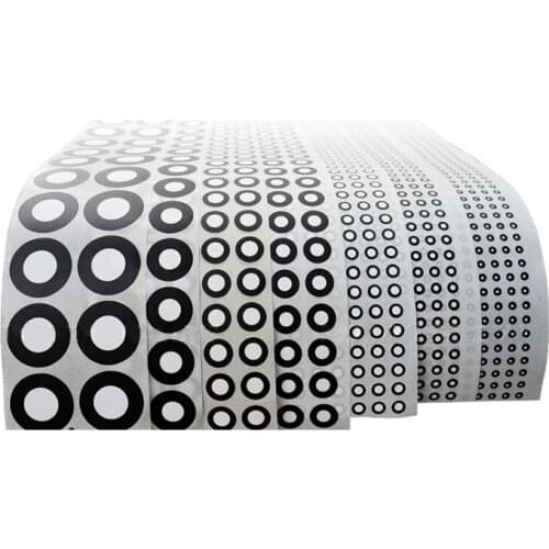 3D Scan Marking points 8mm 16mm and 10mm 20mm Gauge dots Identifying label Positioning targets