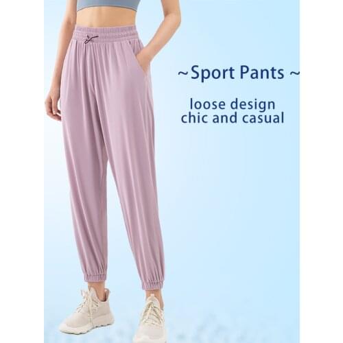 Sport Pants Jogging Outdoor Exercise Home Workout Fitness Daily Casual Effective UV Blocking Breathable Women Pants