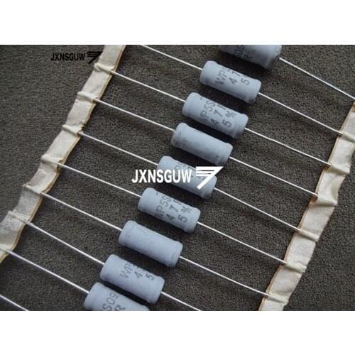 10PCS NEW Original British Welwyn WP5S 5% 5W47R Small Size Advanced resistance 5W 47R Wirewound Resistors 47R 5W 47ohm