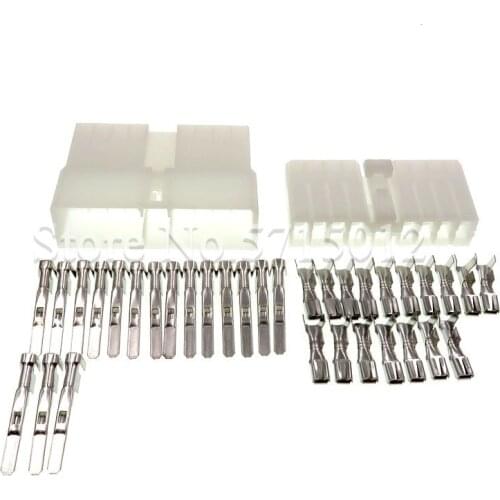 17 Hole 7119-3170 Auto Electrical Connectors Female Male Wire Cable Sockets