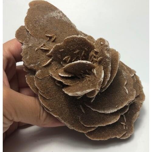 282gNatural Moroccan desert rose stone crystal mineral stone home decoration crystal convalescent stone flower table decoration