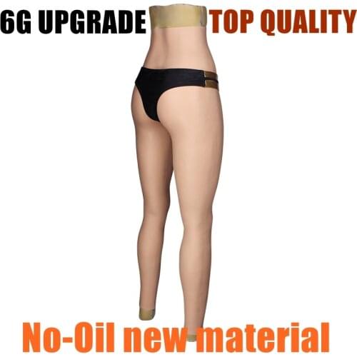 6G Fake Vagina Panty Realistic Full Silicone Ankle-length Silicone Panty Crossdresser Transvestite Dragqueen Transgender Cosplay