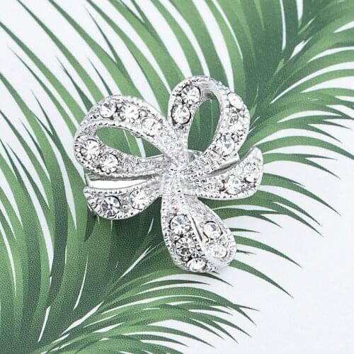 Luxurious Shiny Crystal Rhinestone Brooches Fashion Personality Creative Alloy Brooch Multi Styles Wedding Bridal Jewelry Gifts