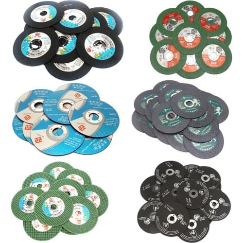 25Pcs Cutting Disc Grinding Wheel Abrasive Tool 75mm/105mm/115mm/125mm For Metal Stainless Steel Angle Grinder Accessories