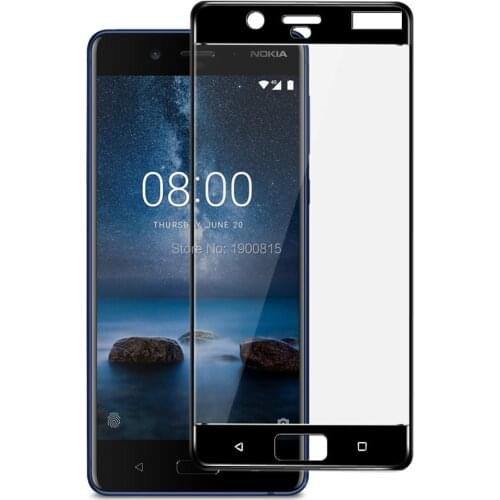 For Nokia 8 Tempered Glass 9H 3D Full Cover Explosion-proof Screen Protector Film For Nokia 8 Guard Protection Shield