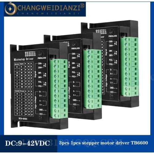 Stepper motor driver TB6600 upgrade Nema 23 Nema17 4A DC9-42V suitable for NEMA23 motor CNC router controller 3D printer