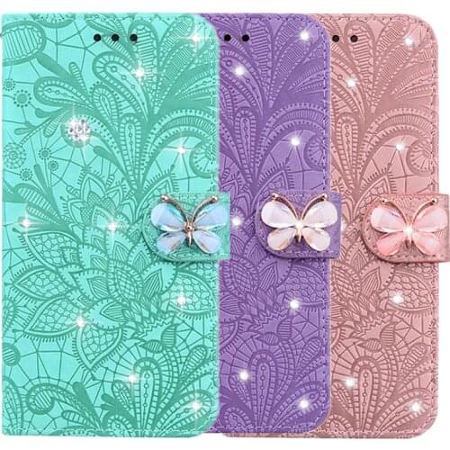 For Samsung Galaxy M31 M51 A21s M30S S20 FE S10 S9 A41 A51 A40 A20e A10 Note 20 Phone case Flip butterfly Leather Wallet Cover