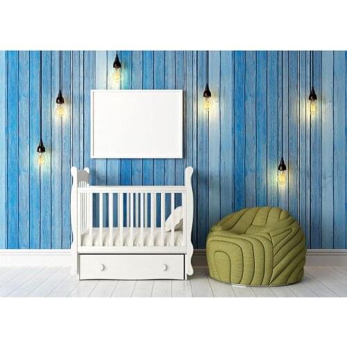 Wooden Wall Stripe Bed Green Sofa Vinyl Cloth Photo Backgrounds for Photo Studio Fundo Fotografia Children Baby Photophone