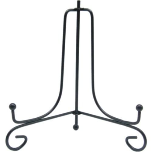 Iron Display Stand Folding Photo Frames Display Cookbooks Easel Plate Tablets Holder Stand For Home Decoration