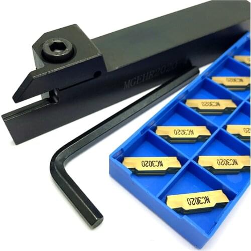 MGEHR/MGEHL2020/2525-5 outer circle slotting cutter bar+MGMN500 G NC3020 3030 PC9030 Slot blade