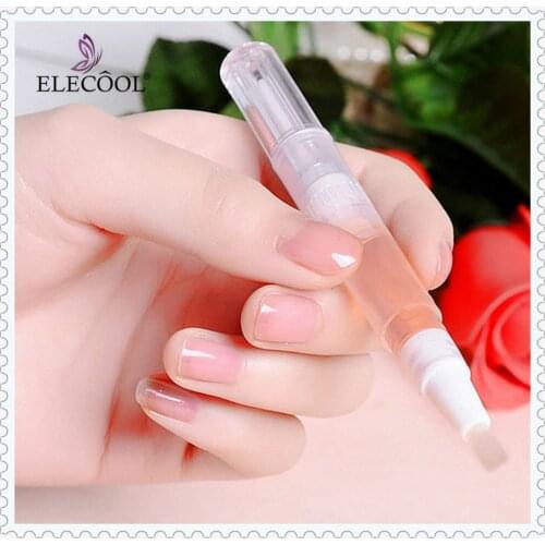 ELECOOL Fruit Flavor Nail Nutrition Oil Pen Nail Polish Nail Treatment Cuticle Revitalizer Skin Manicure Tool Nails Care TSLM1